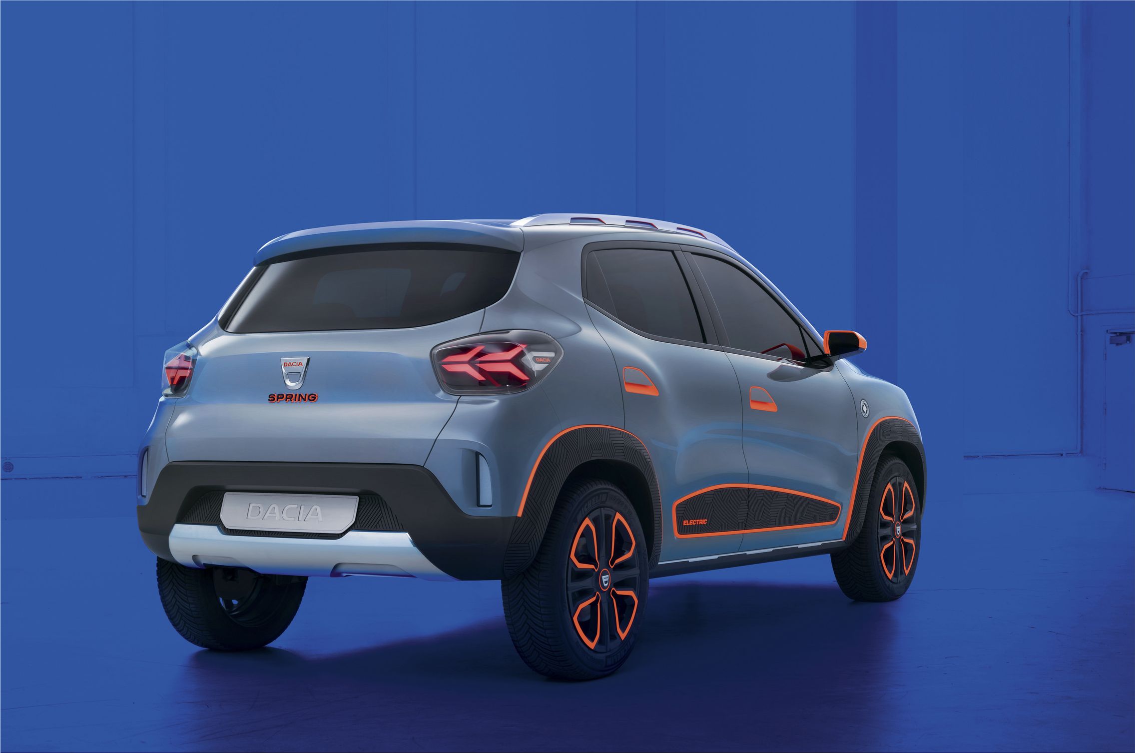 Housses De Siège Auto Avant 2 Pièces Pour Dacia Spring/Solenza - Cuir PU Respirant - Compatible Airbag - Rouge