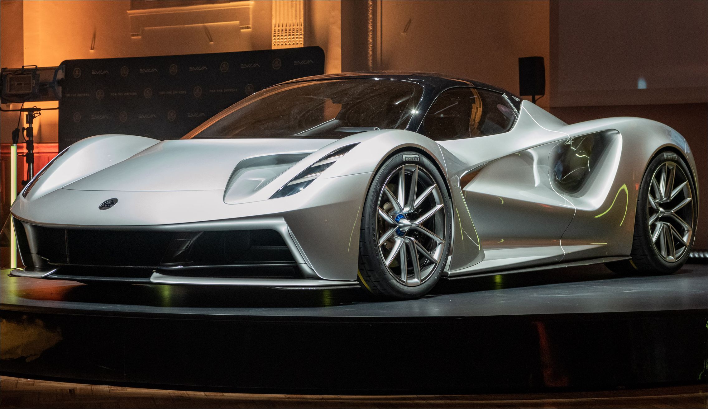 Lotus Evija an all electric supercar with 2,000 HP Electric Hunter