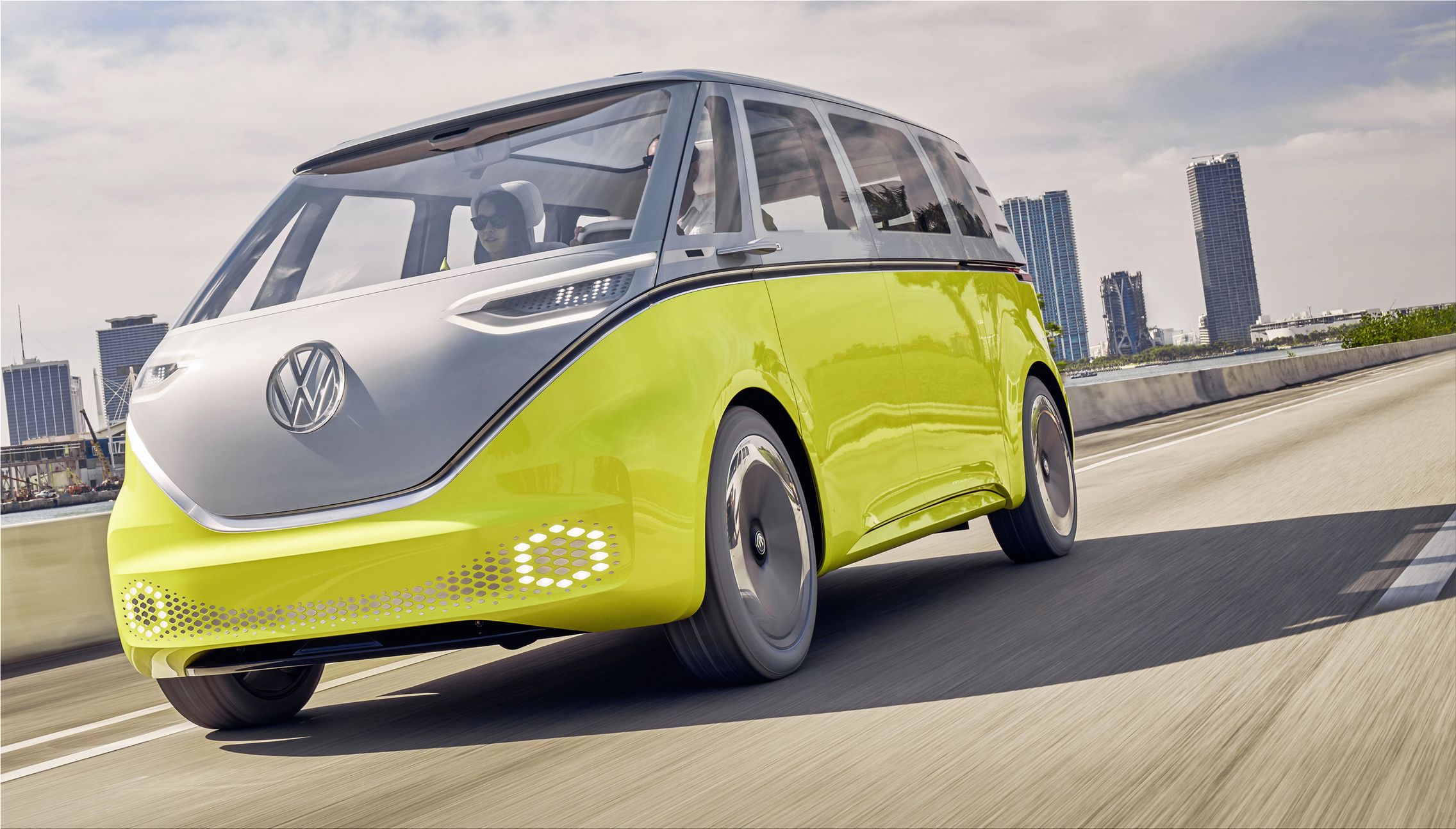 The All Electric And Autonomous Volkswagen Id Buzz Minivan Electric