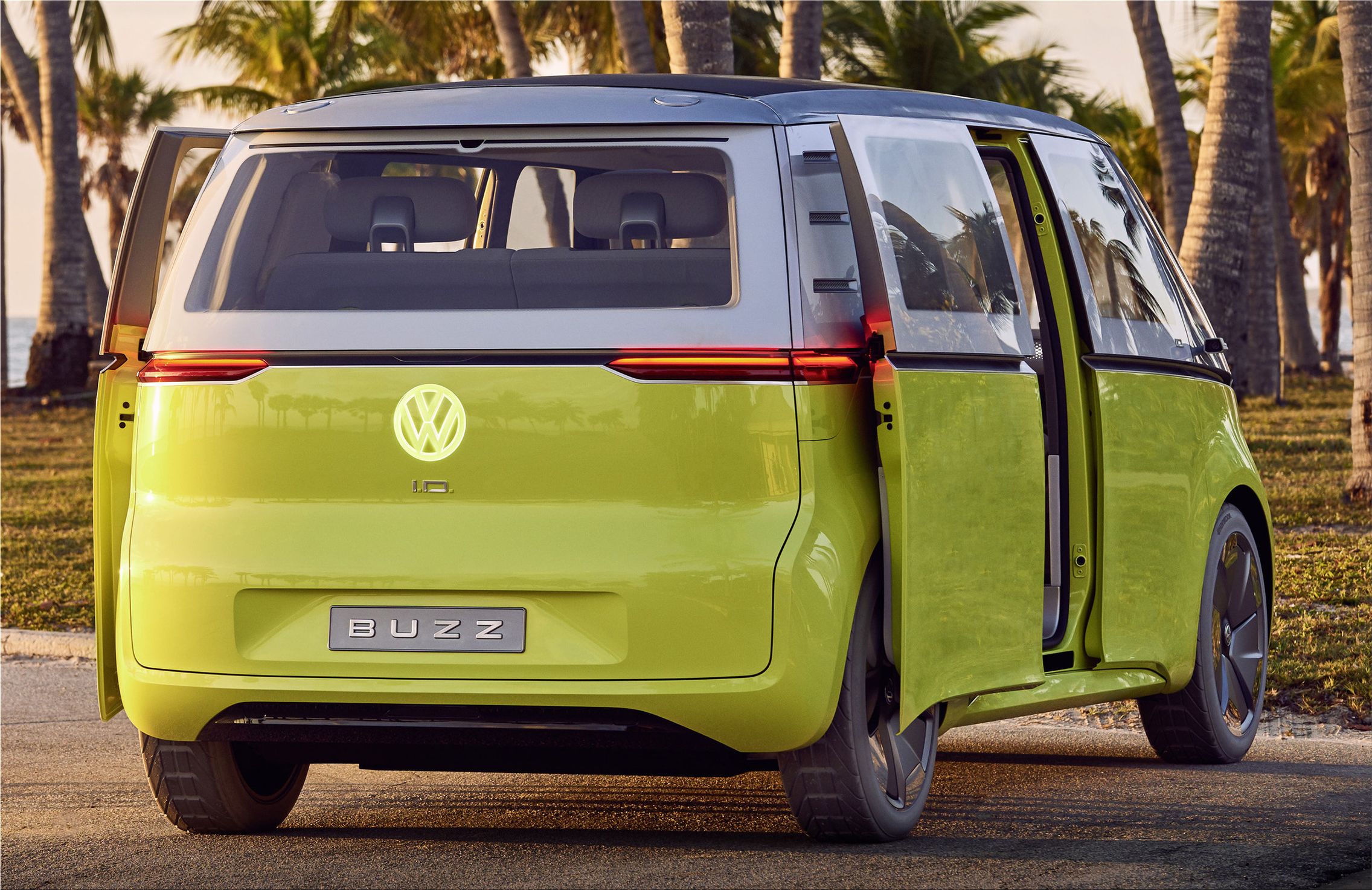 The All Electric And Autonomous Volkswagen Id Buzz Minivan Electric