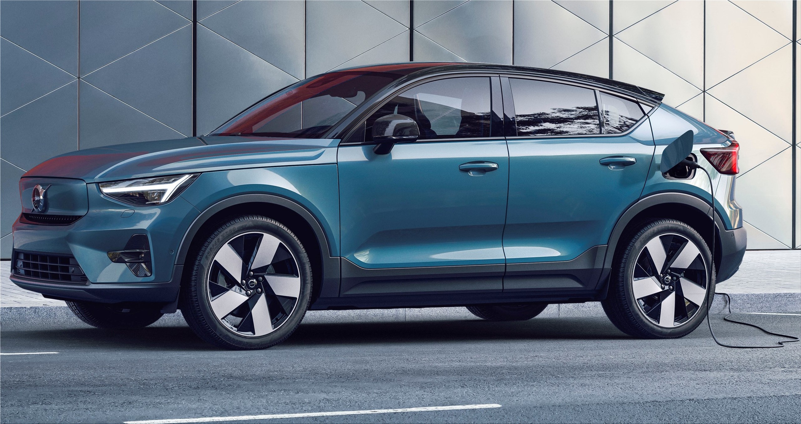 The new Volvo C40 Recharge Pure Electric is available for 57,800 euros