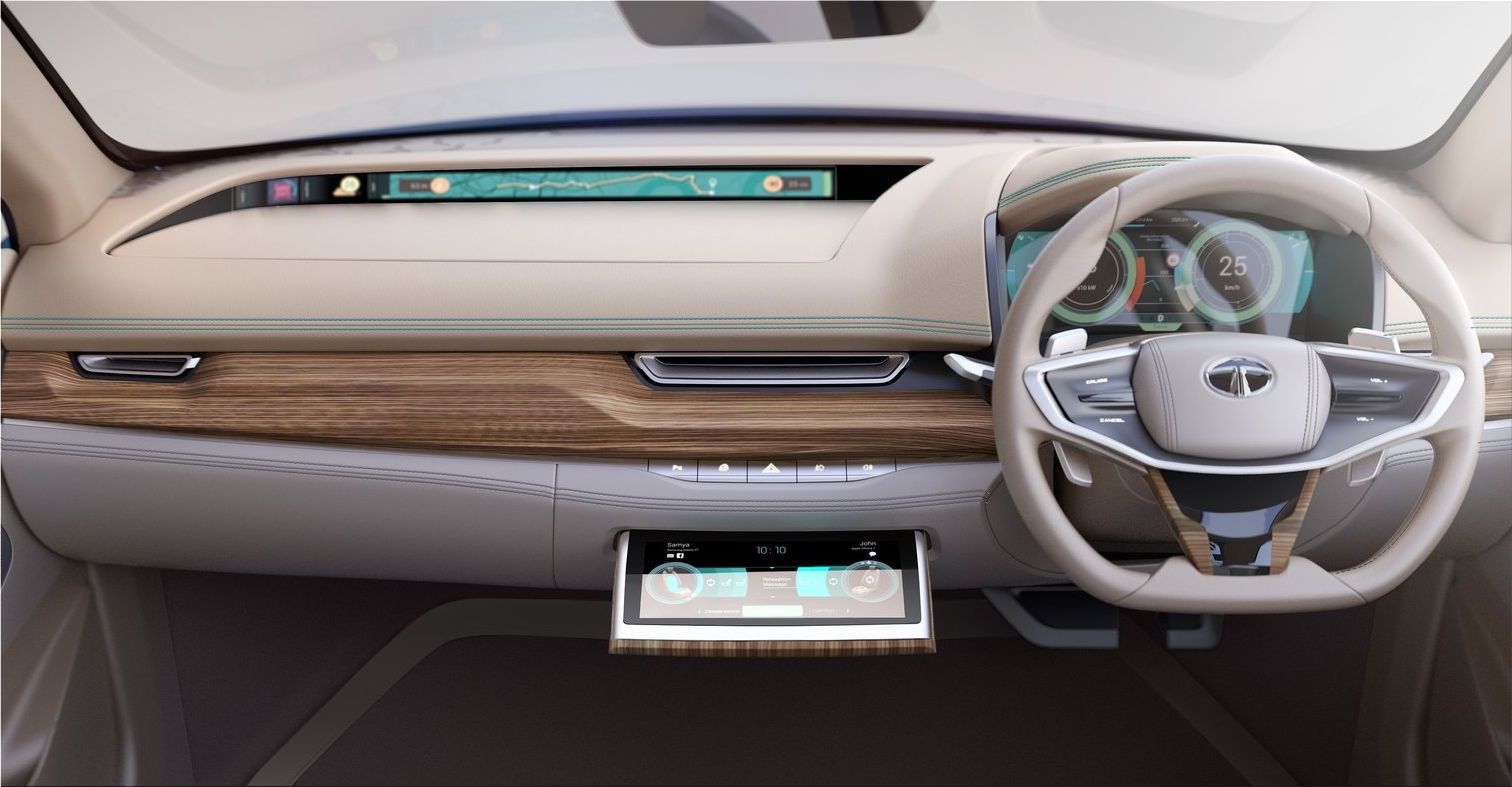 TATA EVision Concept for the future design philosophy Electric Hunter