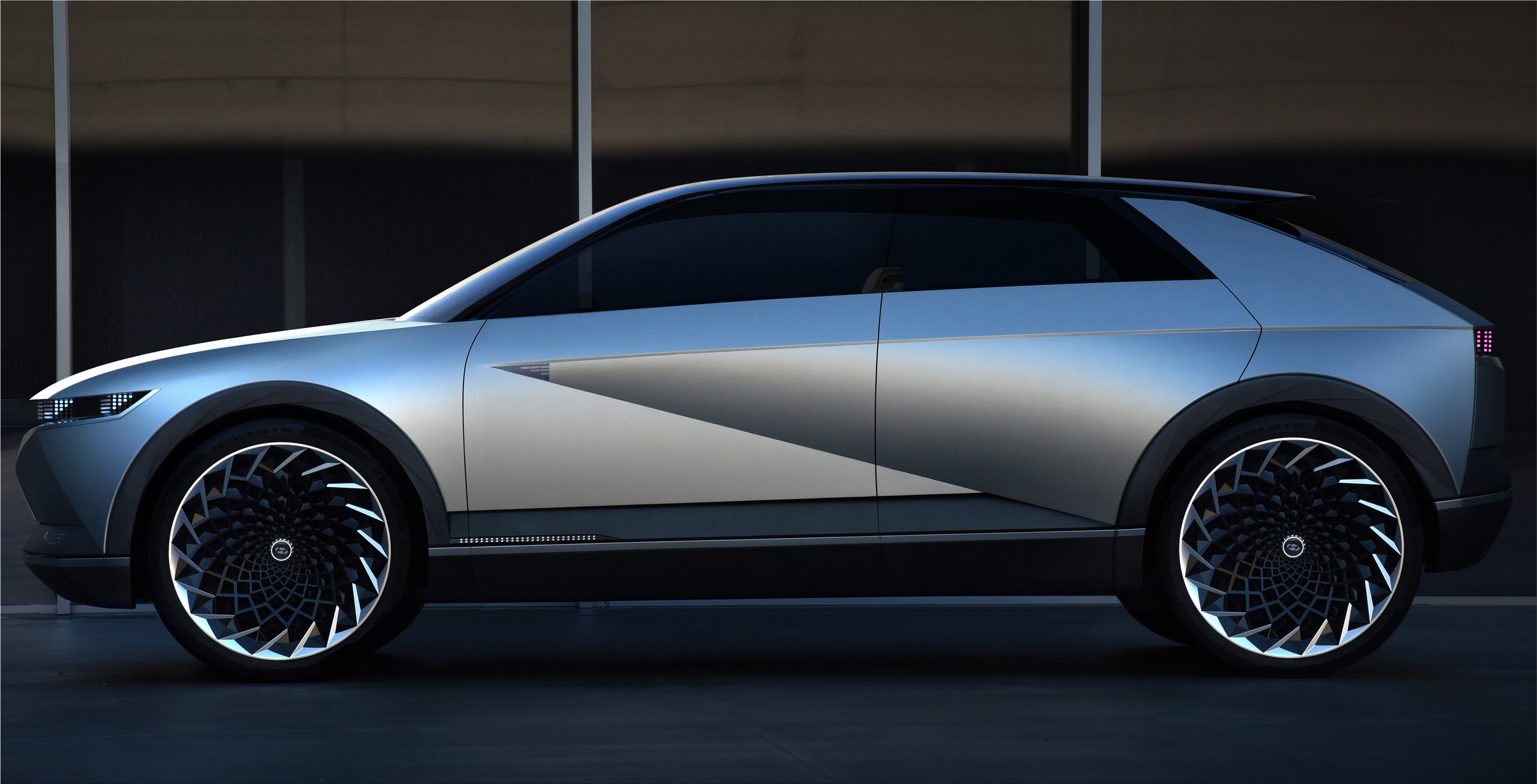 Hyundai 45 electric car concept Electric Hunter