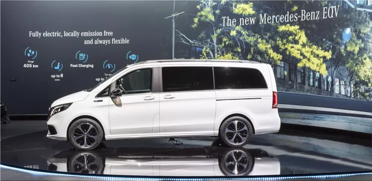 Mercedes-Benz EQV electric MPV