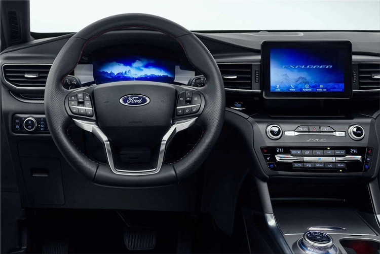 Ford Explorer PHEV interior