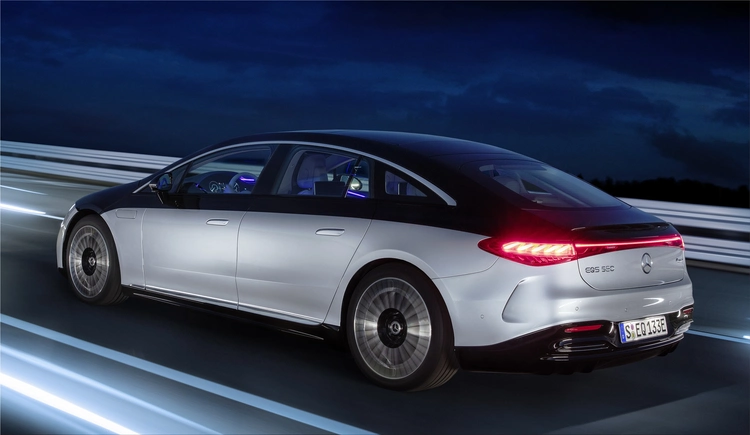 Mercedes-Benz EQS electric car