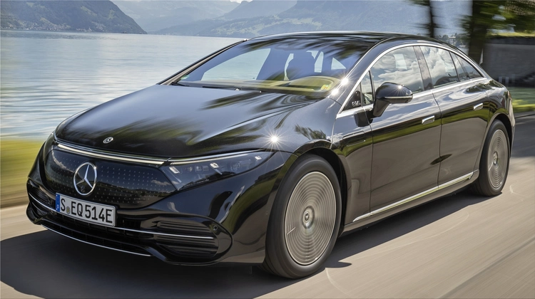 Mercedes-Benz EQS electric car