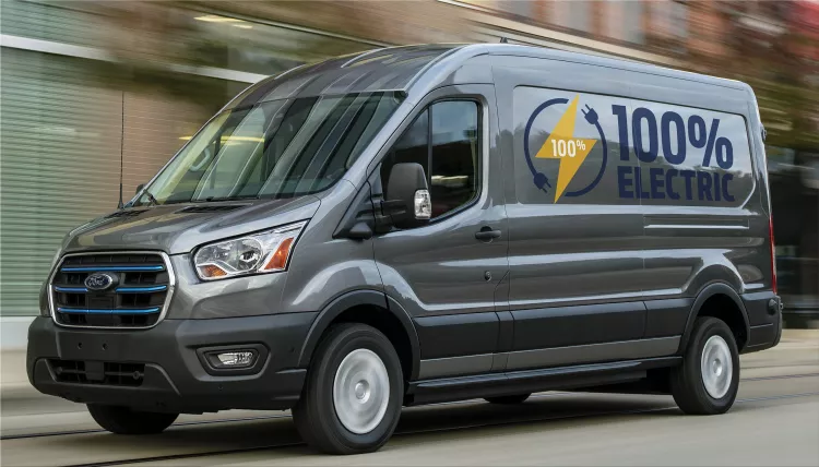 2022 Ford E-Transit electric van