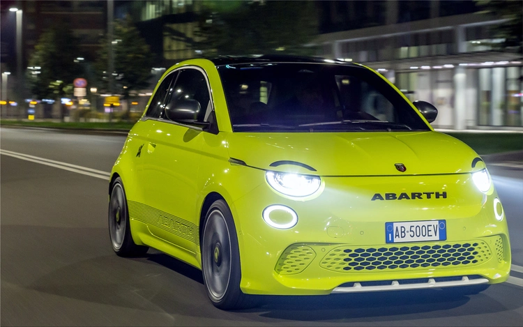 Abarth 500e electric car