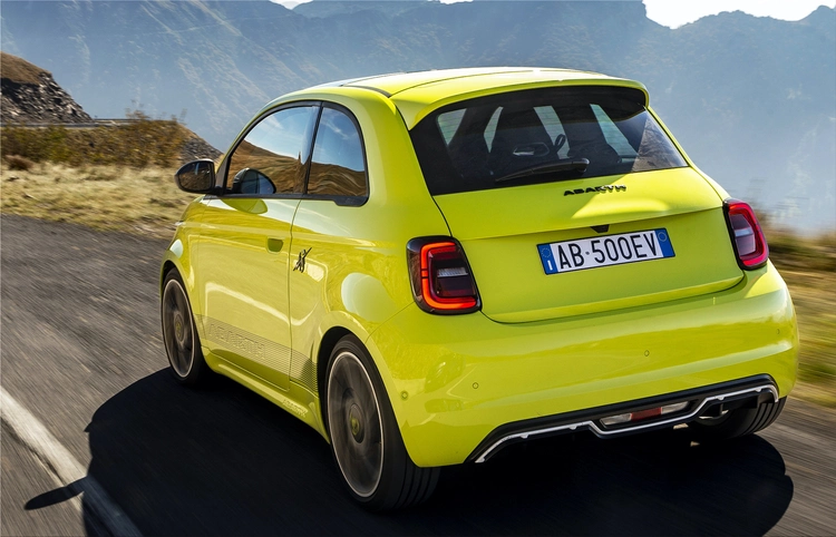 Abarth 500e electric car