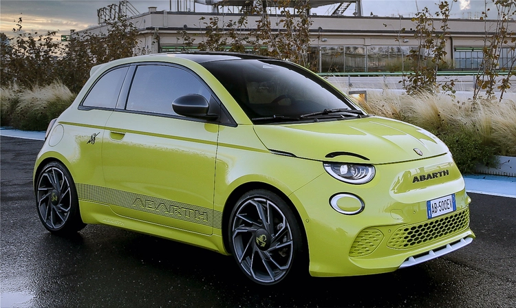 Abarth 500e electric car