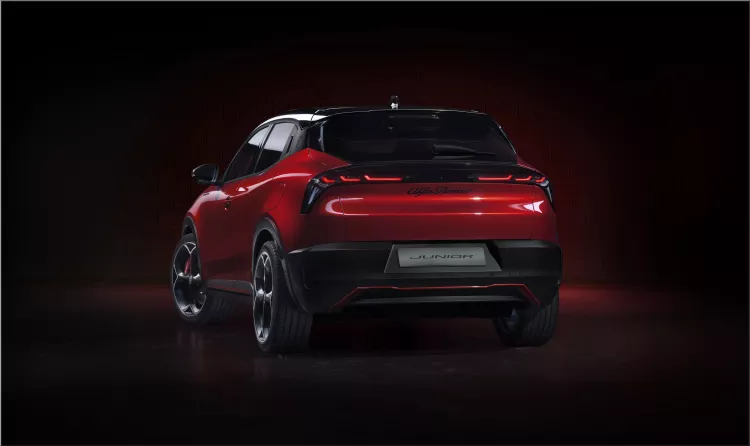 Alfa Romeo Junior Veloce electric sports car