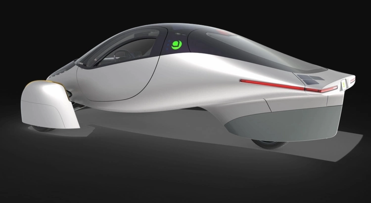 Aptera is a three-wheeled electric car and a range up to 1,600km
