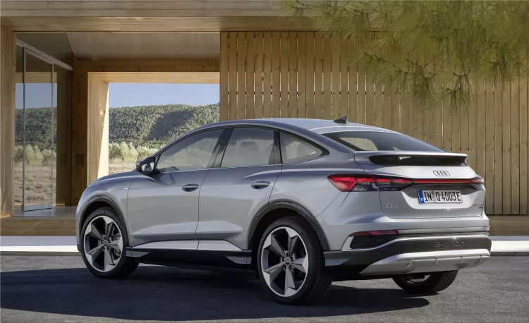 Audi Q4 Sportback e-tron fully electric SUV