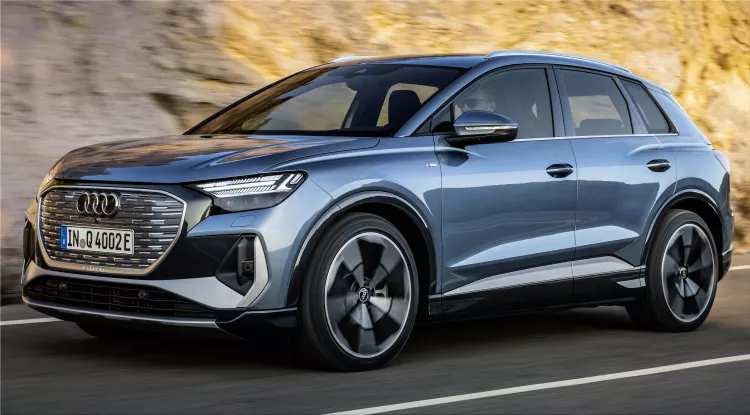 Audi Q4 e-tron electric car