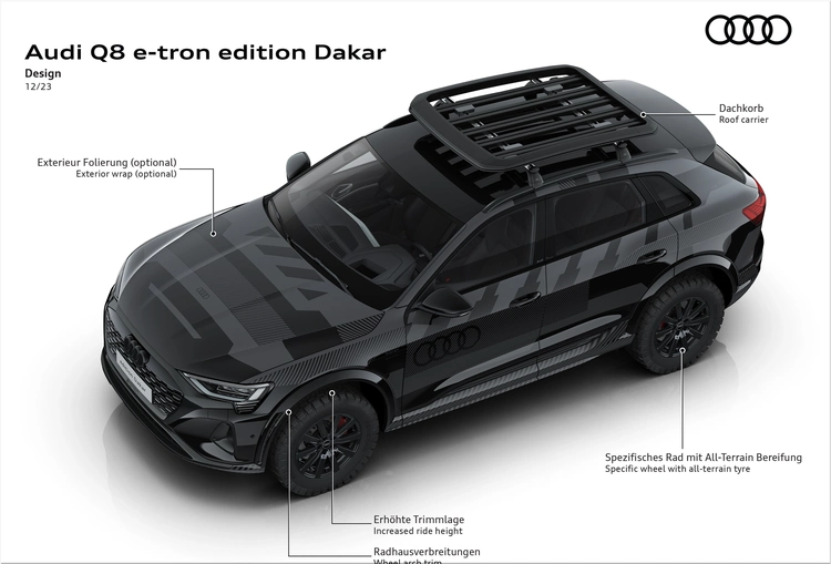 Audi Q8 e-tron Edition Dakar