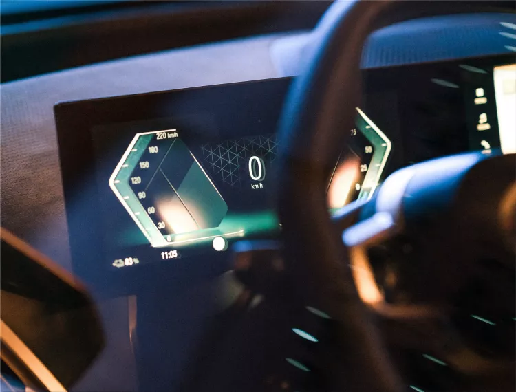 BMW Curved Display