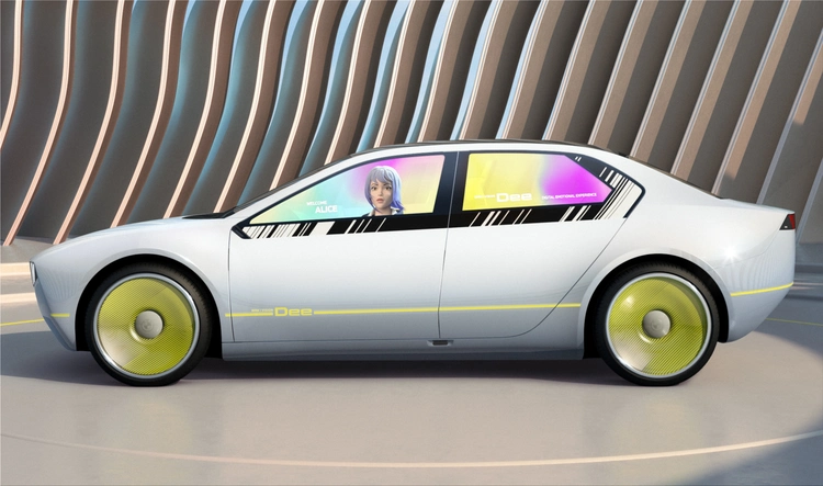 BMW I Vision Dee luxury electric car