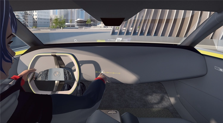 BMW I Vision Dee luxury sedan