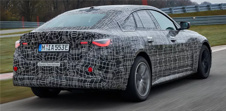 BMW i4 electric car