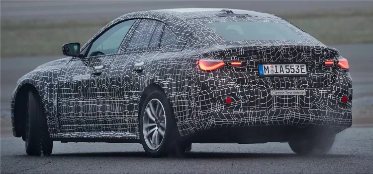 BMW i4 Electric Test Vehicle