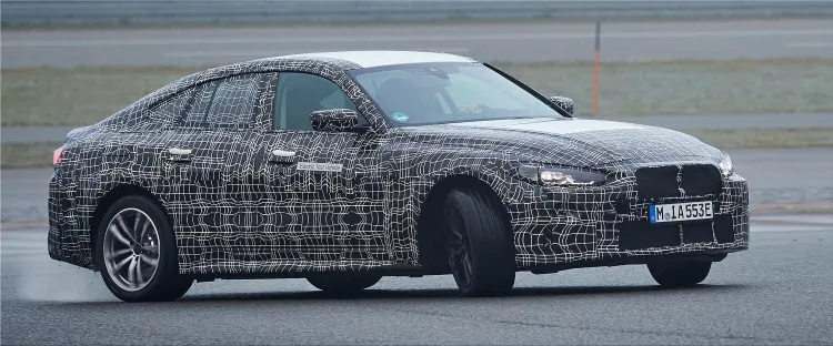 BMW i4 Electric Test Vehicle