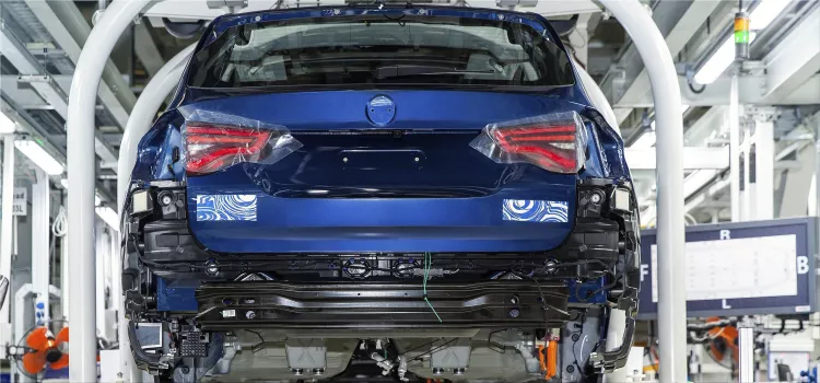 BMW iX3 fully electric SUV