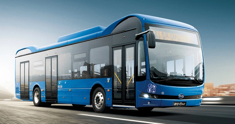 BYD electric bus