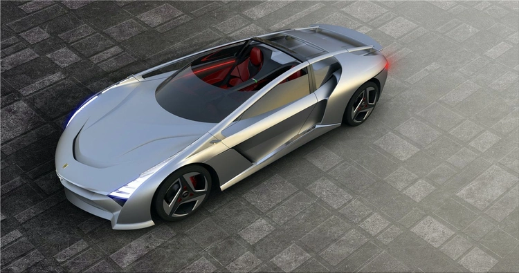 Bandini Dora electric sports car