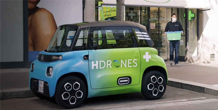 My Ami Cargo electric car