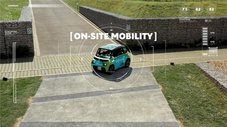 Citroen My Ami Cargo electric car