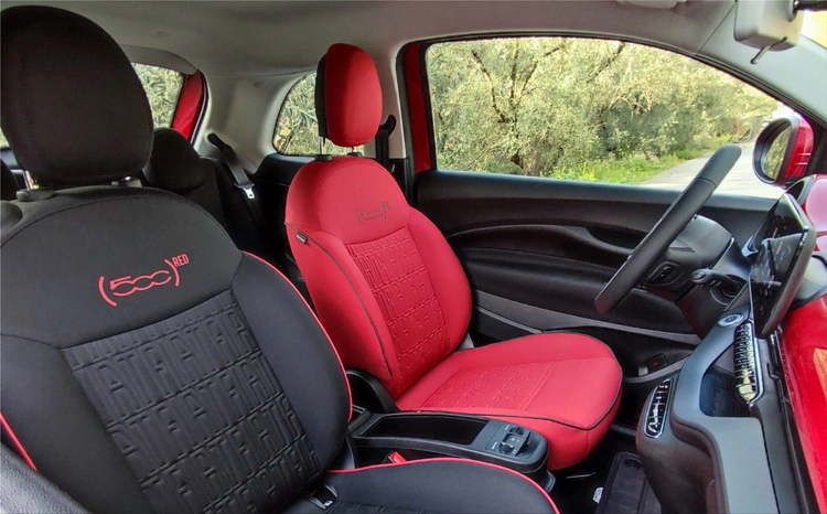 Fiat 500e electric car