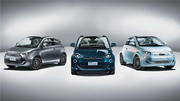 Fiat 500e electric city car