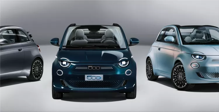 Fiat 500e electric car