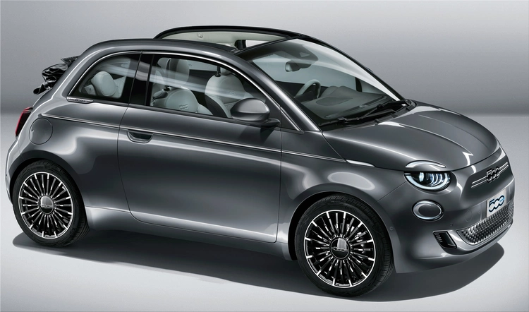 Fiat 500e electric car