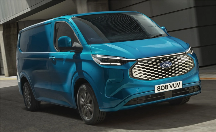 E-Transit Custom electric minivan