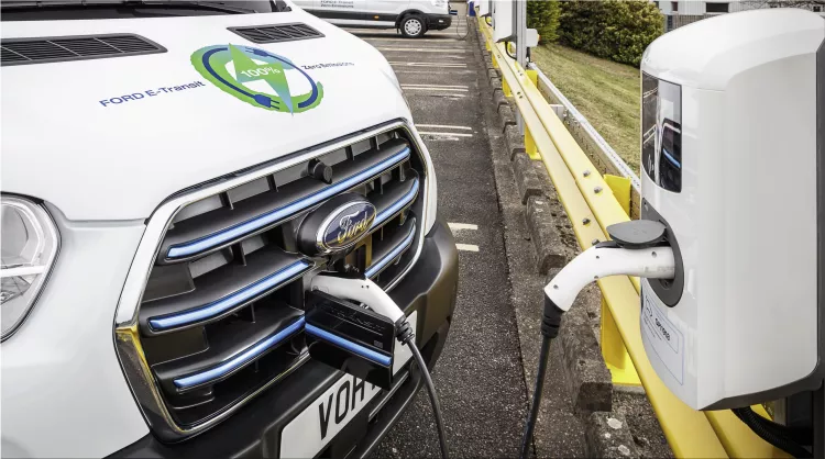 Ford Transit electric van