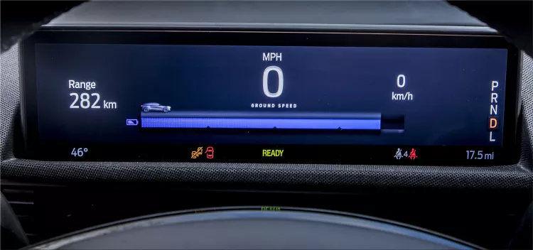 Ford Mustang Mach-E display