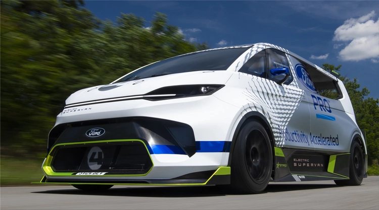 Ford Pro Electric SuperVan electric van