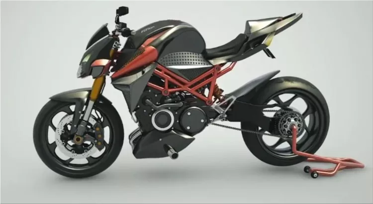 Furion M1: the first plug-in hybrid motorcycle