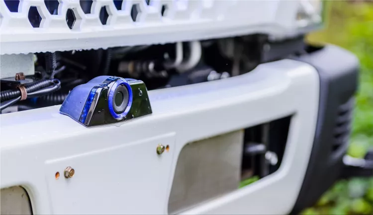 Fuso eCanter SensorCollect electric truck