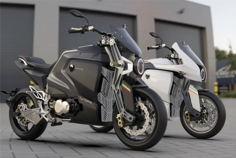 Giaguaro V1S and Giaguaro V1R electric motorcycles
