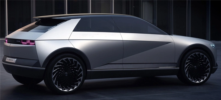 Hyundai 45 electric car