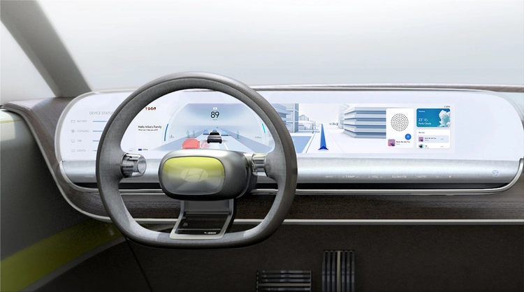 Hyundai 45 electric car