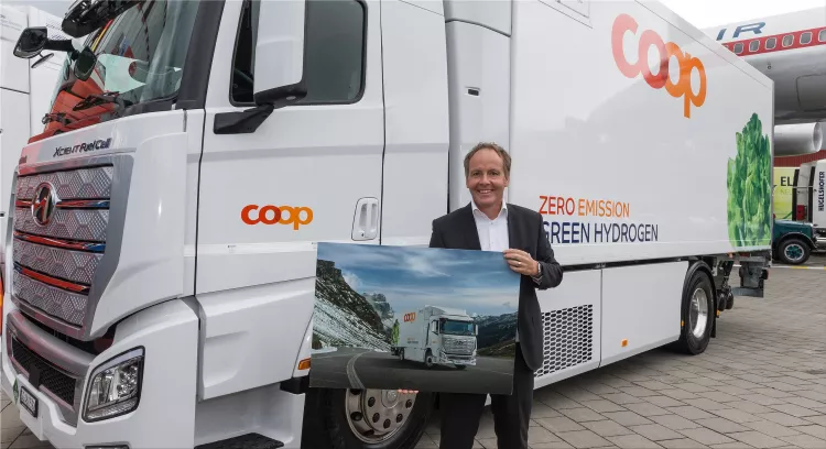 Hyundai Xcient Fuel Cell truck