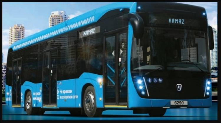 KAMAZ-6290 hydrogen electric bus