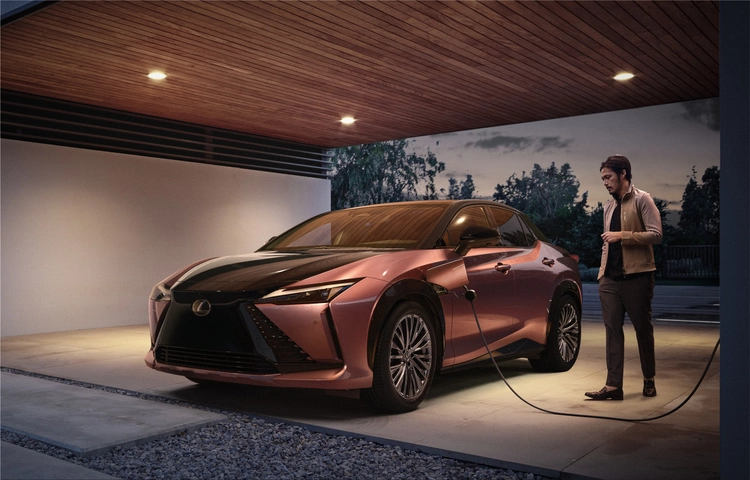 Lexus RZ 450e electric car