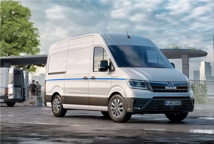 MAN eTGE electric van