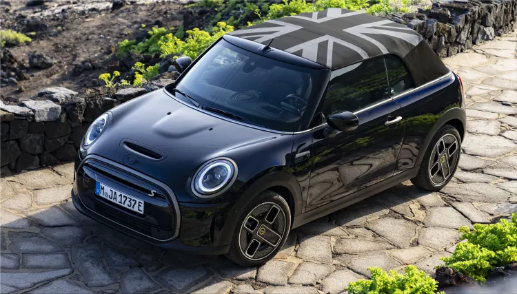 MINI Cooper SE Cabriolet electric convertible car