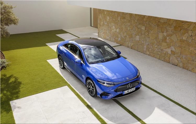 Mercedes-Benz CLA electric sedan